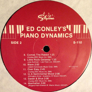 Ed Conley : Piano Dynamics (LP, Album, Ltd)