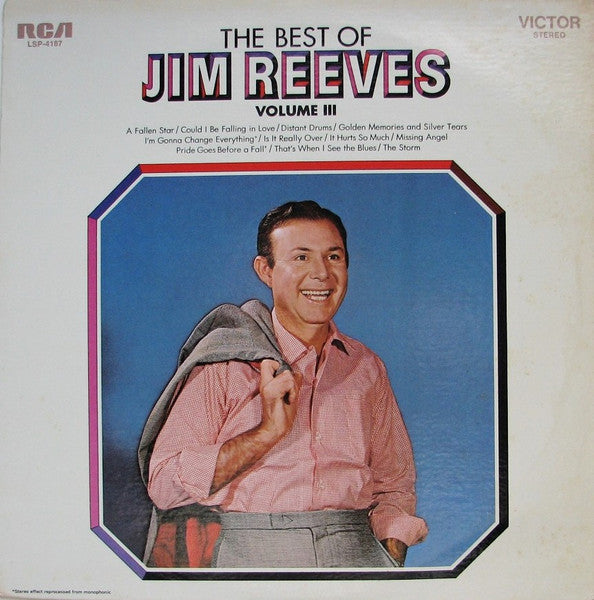 Buy Jim Reeves : The Best Of Jim Reeves Volume III (LP, Comp, Roc ...
