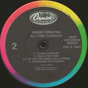 Frank Sinatra : All-Time Classics (2xLP, Comp)