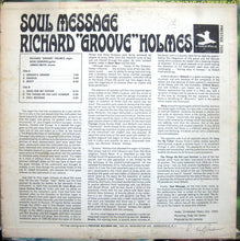 Laden Sie das Bild in den Galerie-Viewer, Richard &quot;Groove&quot; Holmes : Soul Message (LP, Album, Mono)
