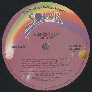 Midnight Star : Victory (LP, Album)