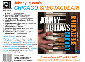 Johnny Iguana : Johnny Iguana's Chicago Spectacular! (A Grand And Upright Celebration Of Chicago Blues Piano) (CD, Album)