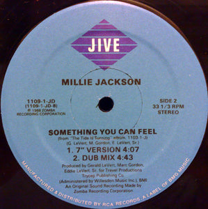 Millie Jackson : Something You Can Feel (12")