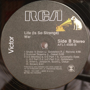 War : Life (Is So Strange) (LP, Album)