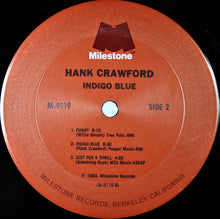 Laden Sie das Bild in den Galerie-Viewer, Hank Crawford : Indigo Blue (LP, Album)
