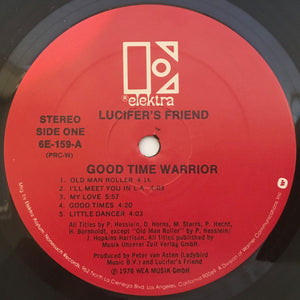 Lucifer's Friend : Good Time Warrior (LP, Album, PRC)