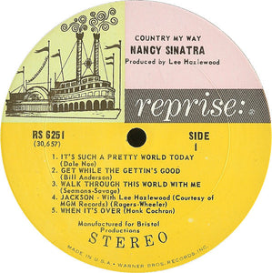 Nancy Sinatra : Country, My Way (LP, Album, Ter)