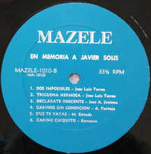 Charger l&#39;image dans la galerie, Mariachi México de Pepe Villa : En Memoria A Javier Solis (LP, Album)

