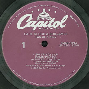 Earl Klugh And Bob James : Two Of A Kind (LP, Album, Jac)