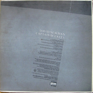 David Newman* : Captain Buckles (LP, Album, MO)