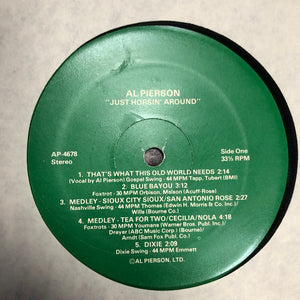 Al Pierson : Just Horsin' Around (LP, Album)