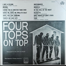 Laden Sie das Bild in den Galerie-Viewer, Four Tops : Four Tops On Top (LP)
