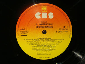 George Benson : Summertime (LP, Comp)