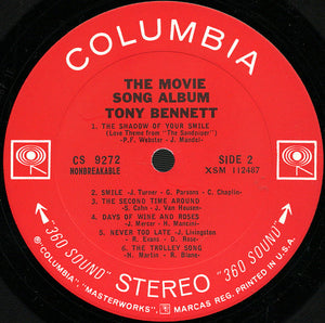 Tony Bennett : The Movie Song Album (LP, Album, Ter)