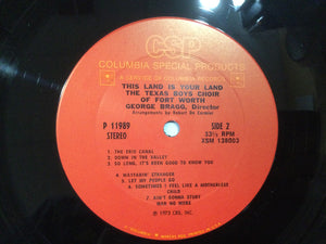 Texas Boys Choir* : This Is Your Land (LP, Album)