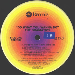 The Dramatics : Do What You Wanna Do (LP, Album)