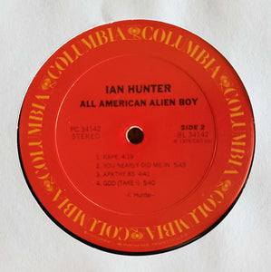 Ian Hunter : All American Alien Boy (LP, Album, San)