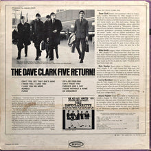 Laden Sie das Bild in den Galerie-Viewer, The Dave Clark Five : The Dave Clark Five Return! (LP, Album, Mono, Ter)
