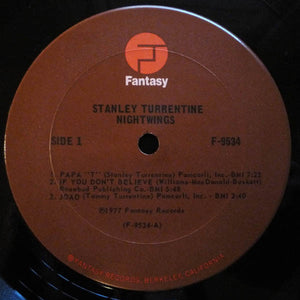 Stanley Turrentine : Nightwings (LP, Album, Ter)