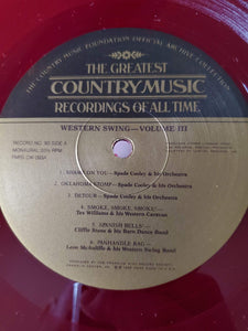 Various : The Greatest Country Music Recordings Of All Time - Western Swing Volume III  (2xLP, Mono, M/Print, Dar)