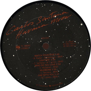 Carlos Santana : Havana Moon (LP, Album, Car)