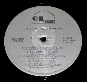 Fito Olivares Y Su Grupo : La Viuda Millonaria (LP, Album)