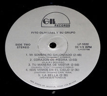 Load image into Gallery viewer, Fito Olivares Y Su Grupo : La Viuda Millonaria (LP, Album)

