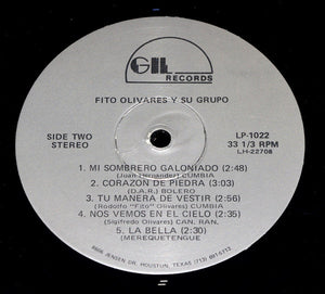 Fito Olivares Y Su Grupo : La Viuda Millonaria (LP, Album)