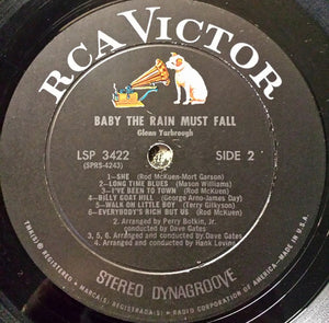 Glenn Yarbrough : Baby The Rain Must Fall (LP)