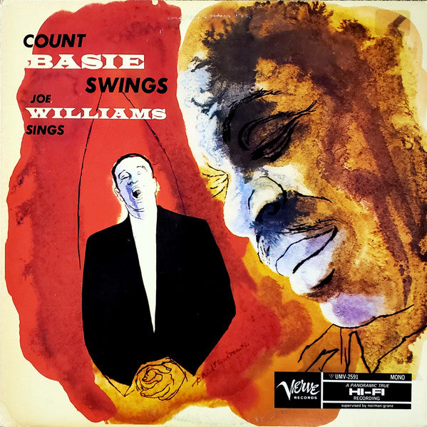 Count Basie / Joe Williams : Count Basie Swings - Joe Williams Sings (LP, Album, Mono, RE)
