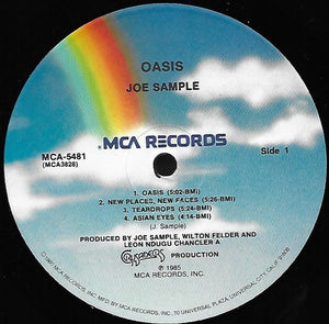 Joe Sample : Oasis (LP, Album)