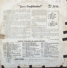 Laden Sie das Bild in den Galerie-Viewer, Various : Jazz Confidential (LP, Comp, Mono)
