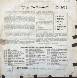 Various : Jazz Confidential (LP, Comp, Mono)