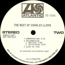 Laden Sie das Bild in den Galerie-Viewer, Charles Lloyd : The Best Of Charles Lloyd (LP, Comp, Promo)
