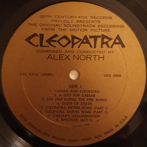 Alex North : Cleopatra (Original Soundtrack Album) (LP, Album)