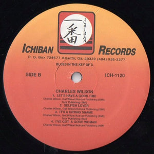 Charles Wilson : Blues In The Key Of C. (LP, Album)