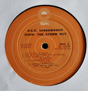 R.E.O. Speedwagon* : Ridin' The Storm Out (LP, Album, San)