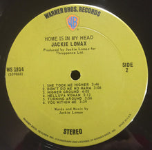 Laden Sie das Bild in den Galerie-Viewer, Jackie Lomax : Home Is In My Head (LP, Album, Ter)
