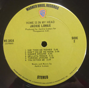 Jackie Lomax : Home Is In My Head (LP, Album, Ter)