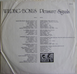 Wilding* / Bonus* : Pleasure Signals (LP, Album)