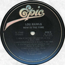 Laden Sie das Bild in den Galerie-Viewer, Lou Rawls : Now Is The Time (LP, Album)
