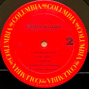 Nancy Wilson : Nancy Now! (LP, Album, Car)