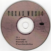 Charger l&#39;image dans la galerie, Various : Texas Music Vol. 3: Garage Bands &amp; Psychedelia (CD, Comp)
