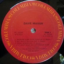 Laden Sie das Bild in den Galerie-Viewer, Dave Mason : Dave Mason (LP, Album, San)
