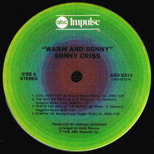 Laden Sie das Bild in den Galerie-Viewer, Sonny Criss : Warm &amp; Sonny (LP, Album)
