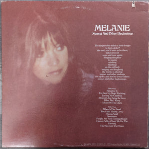 Melanie (2) : Sunset And Other Beginnings (LP, Album, Mon)