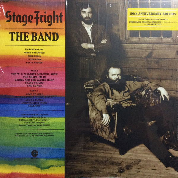 The Band : Stage Fright (LP, Album, RE, RM, 180)