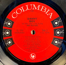 Laden Sie das Bild in den Galerie-Viewer, Andy Williams : &quot;Danny Boy&quot; And Other Songs I Love To Sing (LP, Album, Mono, Ter)
