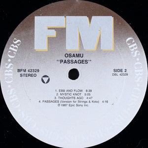 Osamu* : Passages (LP, Album)