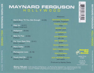 Maynard Ferguson : Hollywood (CD, Album, RE)